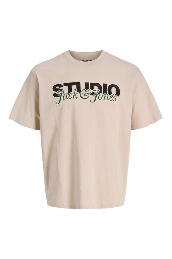 Jack & Jones Basic logo T-shirt grey