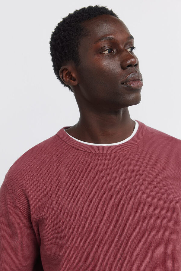 Springfield basic structured jersey red