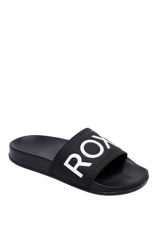 Roxy Slippy - Women's Slider Sandals black