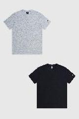 Springfield T-Shirts für Herren 2er-Pack gris