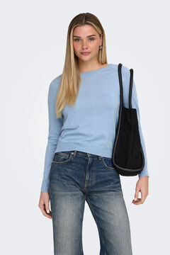 Only Jersey cuello redondo