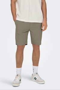 Only & Sons Bermuda de lino