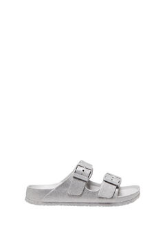 Only Glitzer-Flachsandale