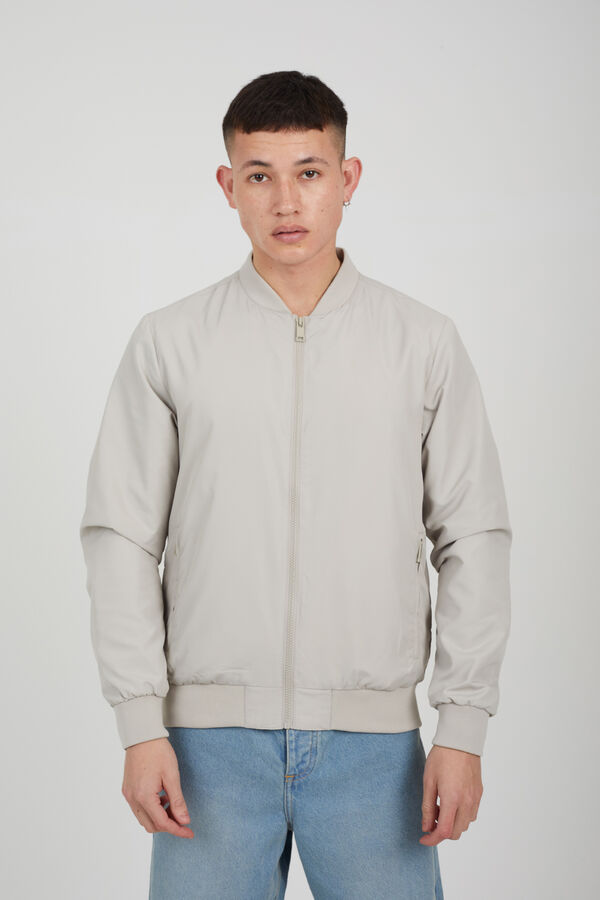 Brave Soul Bomber con cremallera nude