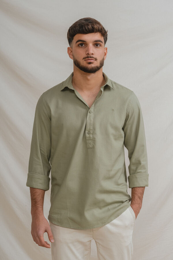Celopman Camisa polera verde