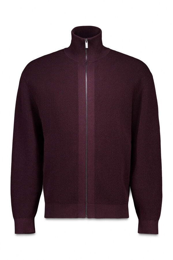 Springfield Zip fastening cardigan cardigan printed