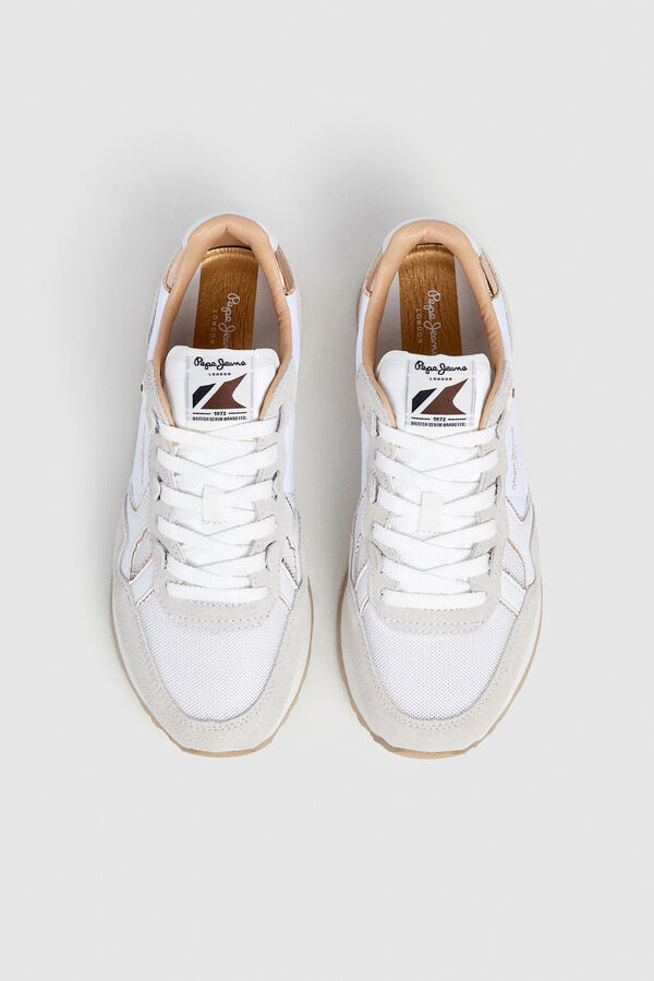 Pepe Jeans Zapatillas Running Retro blanco