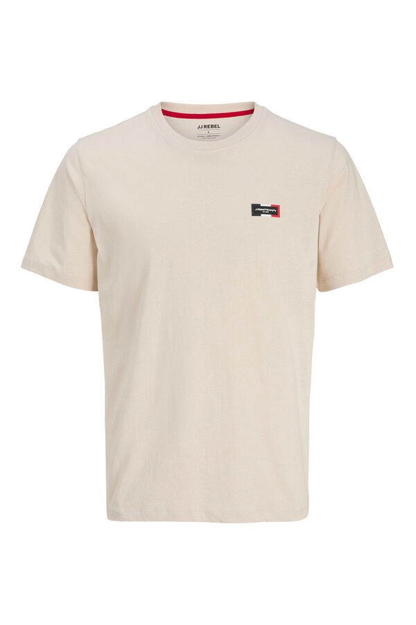 JJ REBEL Basic logo T-shirt  grey