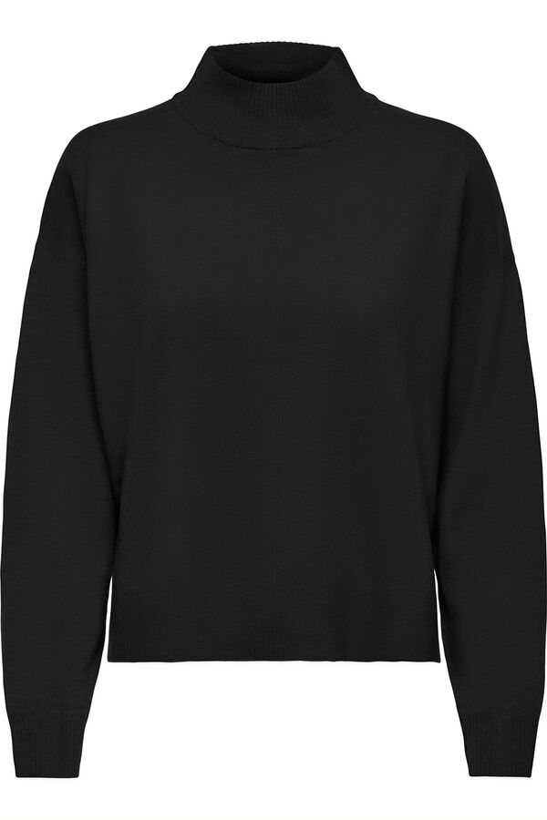 JDY High neck jumper black
