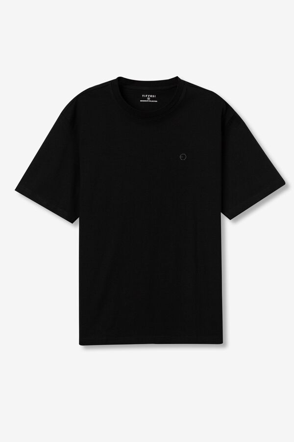 Tiffosi Camiseta B&aacute;sica negro