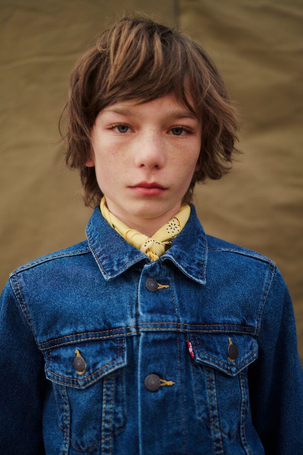 Levi's Denim trucker jacket blue