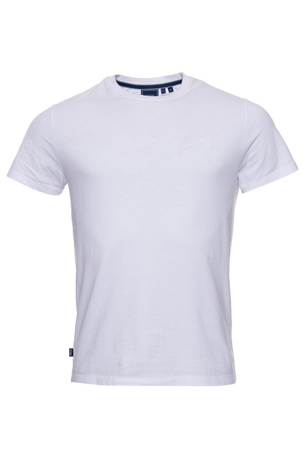 Springfield Organic cotton T-shirt with Essential logo bijela