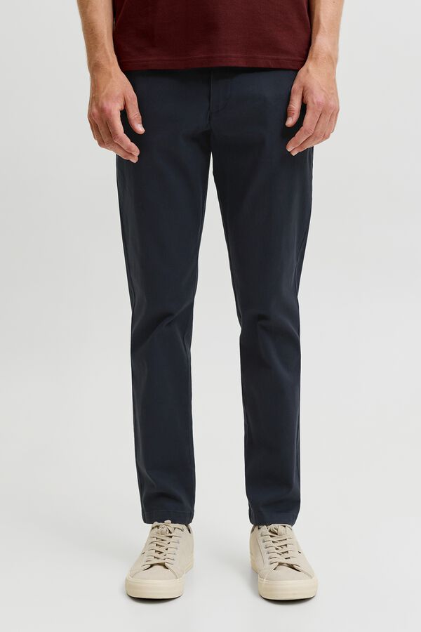 Jack & Jones Slim fit chinos blue