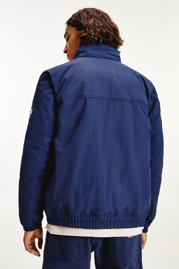 Springfield Zip-up jacket with pockets. tamno plava