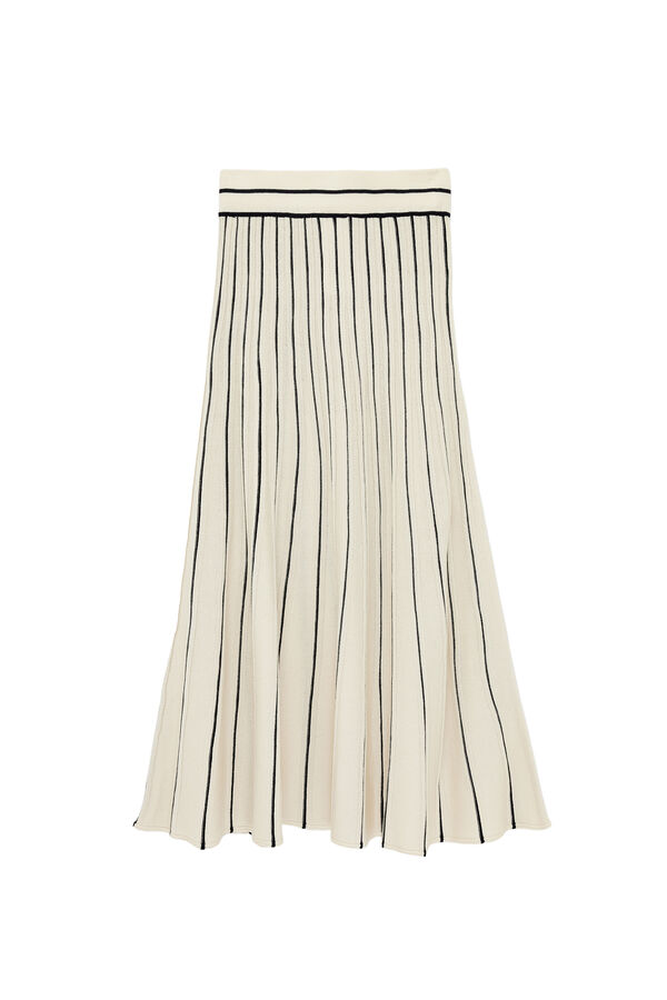 Koton Falda maxi de punto azul