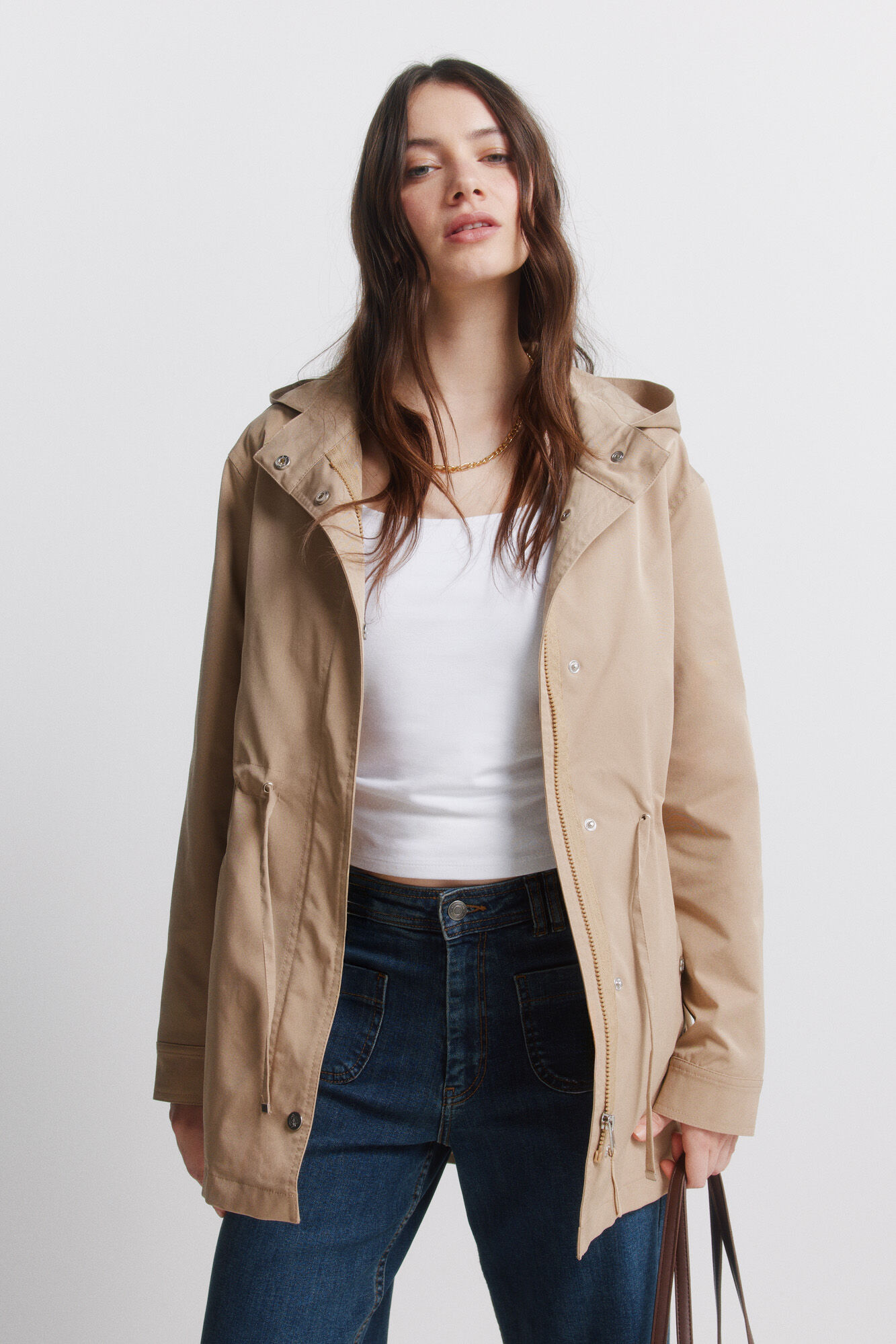 Springfield Hooded water-repellent parka