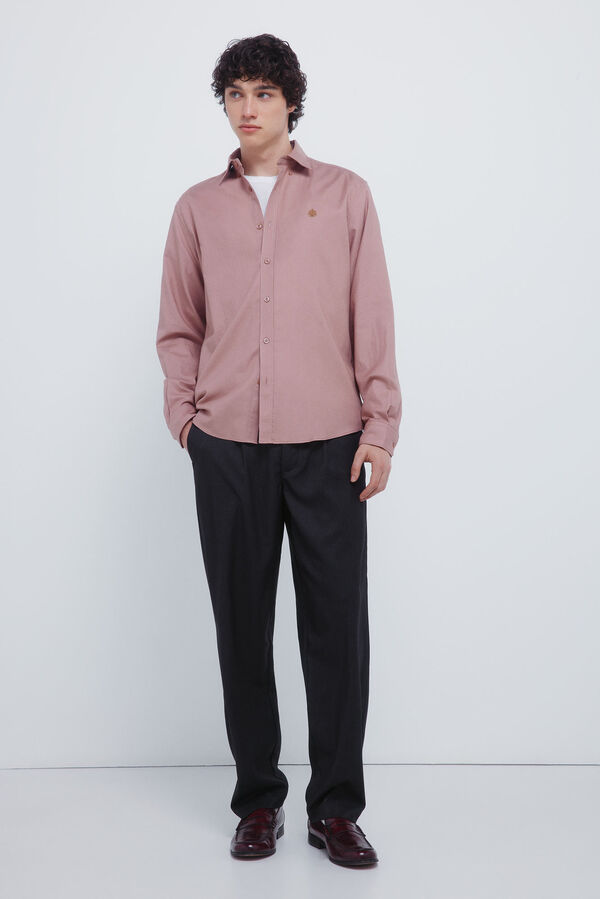 Springfield Small checkered shirt pink