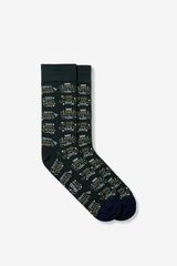 Tiffosi Printed socks green