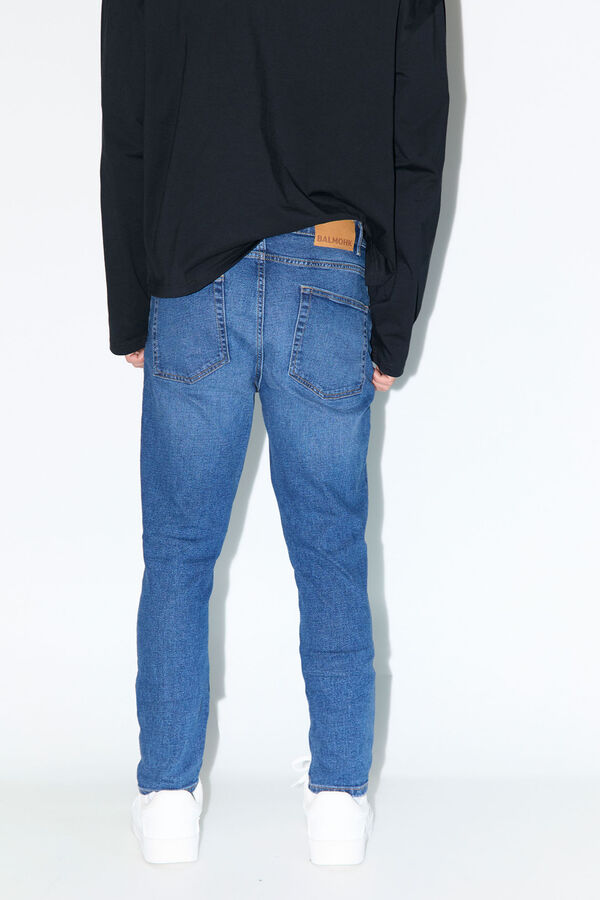 Balmohk Jeans straight slim azul