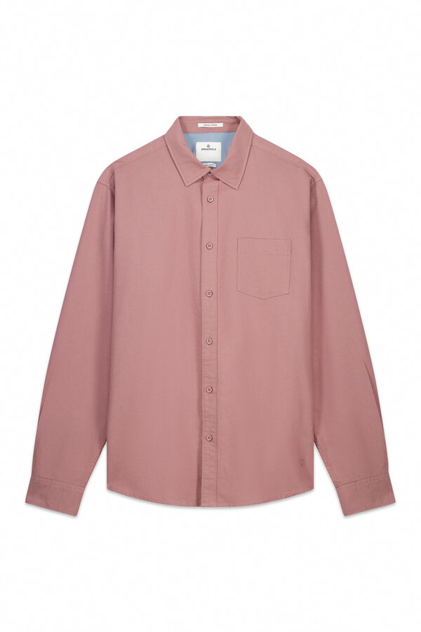 Springfield Colored Oxford shirt pink