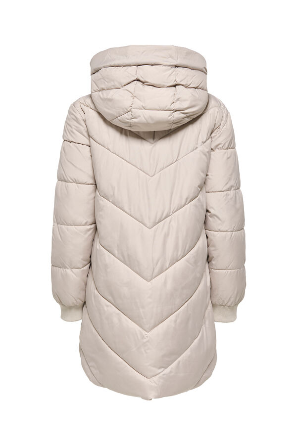 JDY Puffer coat blue