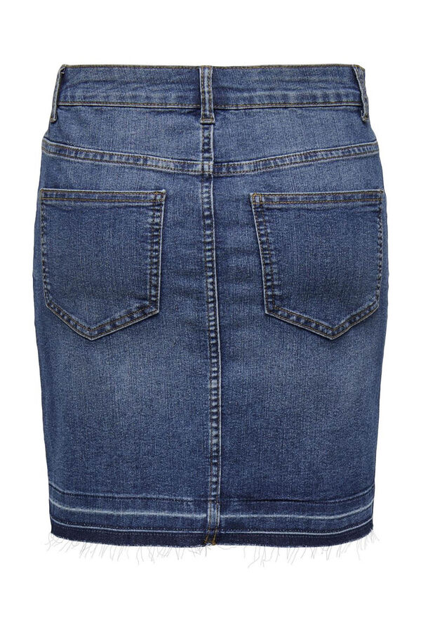 Springfield Denim mini skirt bluish