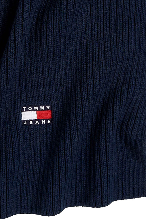 Tommy Jeans Bufanda Tommy Jeans azul marino con bandera azul