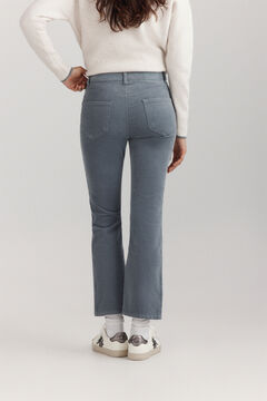 Springfield Pantalone od somota sa zvonastim nogavicama