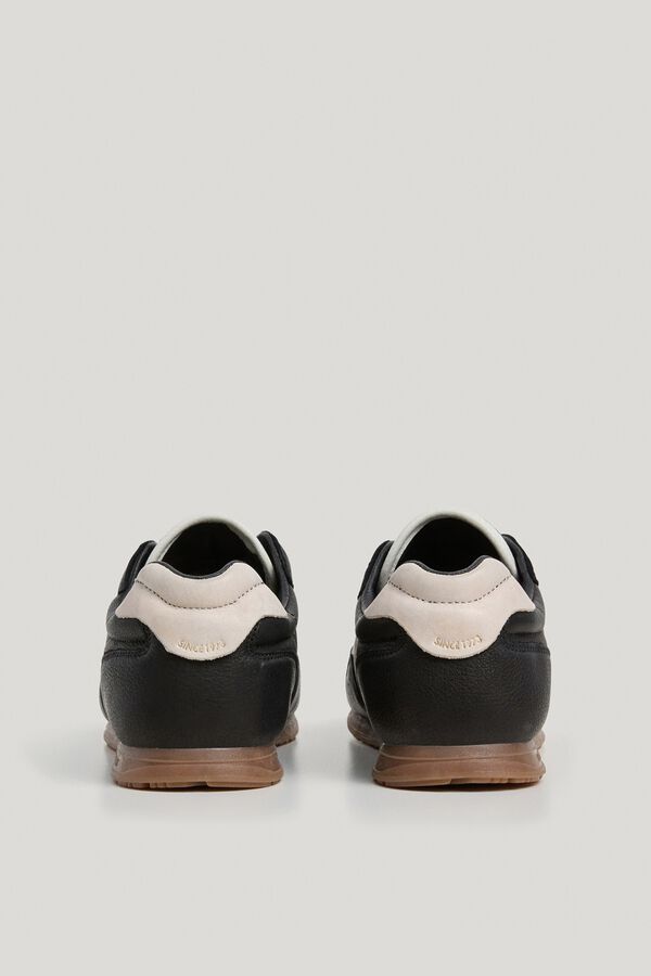 Pepe Jeans Leather sneakers black