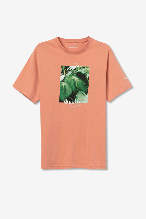 Springfield Photo Print T-shirt narandžasta