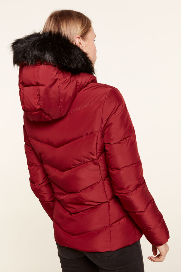 Springfield Hooded down jacket red