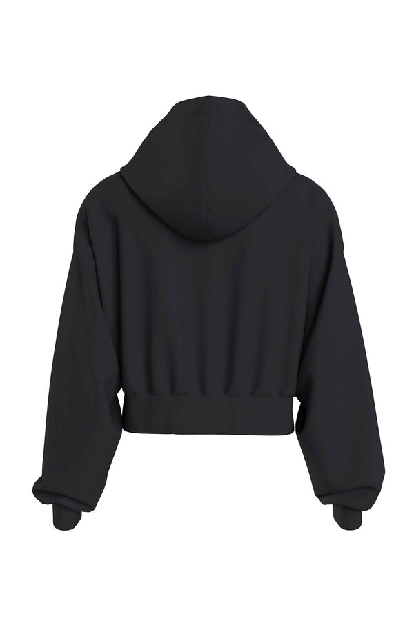 Springfield Sweatshirt de mulher com capuz preto