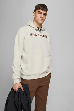 Springfield Logo hooded sweatshirt sz&uuml;rke