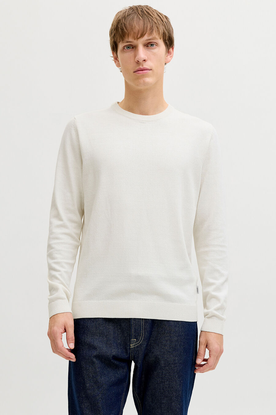 Jersey punto básico manga larga