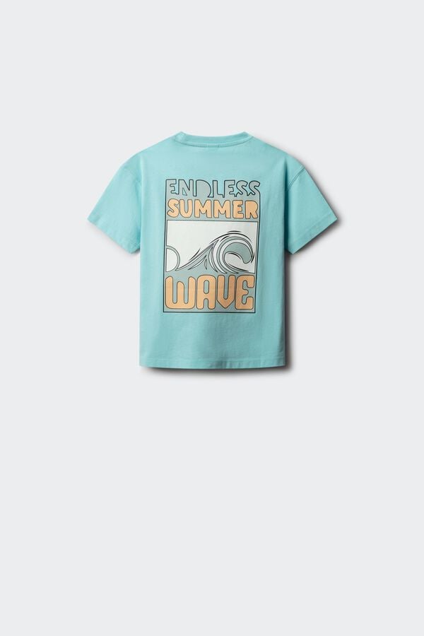 Springfield Kids T-shirt de manga curta "Endless Summer" para menino azul