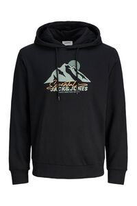 Jack & Jones Sweatshirt mit Print Kapuze