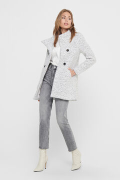 Only Midi teddy coat