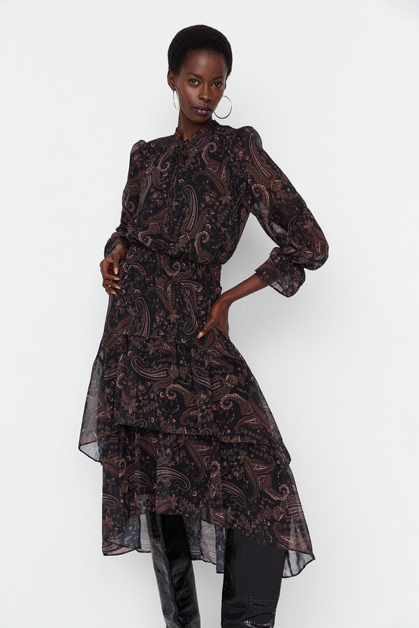 Trendyol Halterneck dress printed