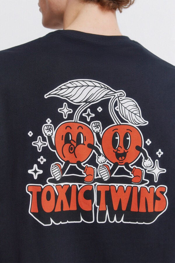 Springfield Aerosmith T-shirt blue