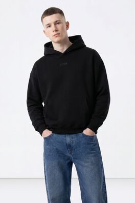 Sudadera capucha estampada