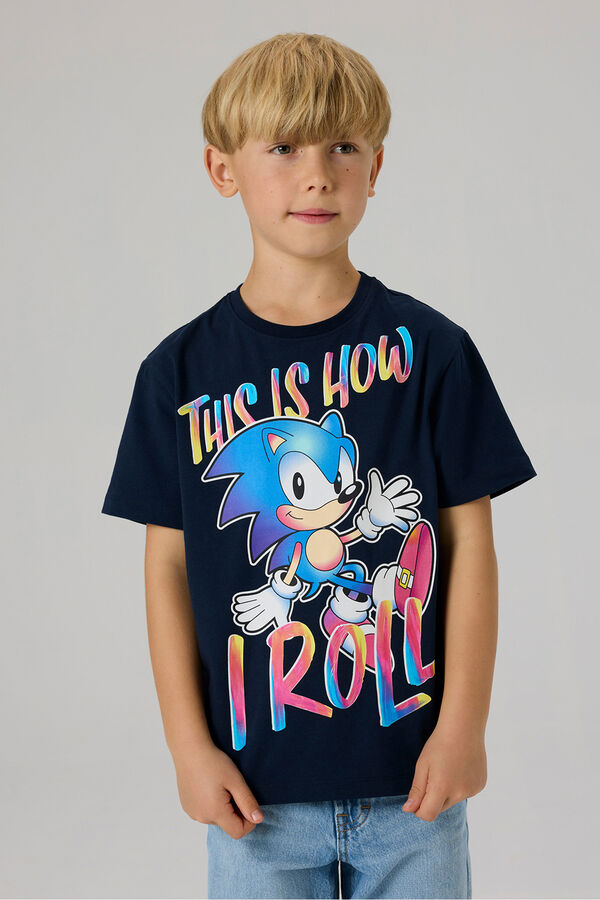 Name It Camiseta Sonic azul