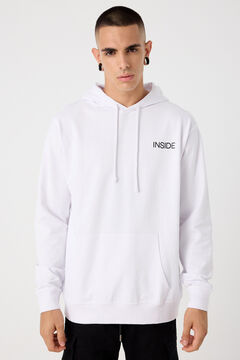 Inside Sudadera B&aacute;sica Logo blanco