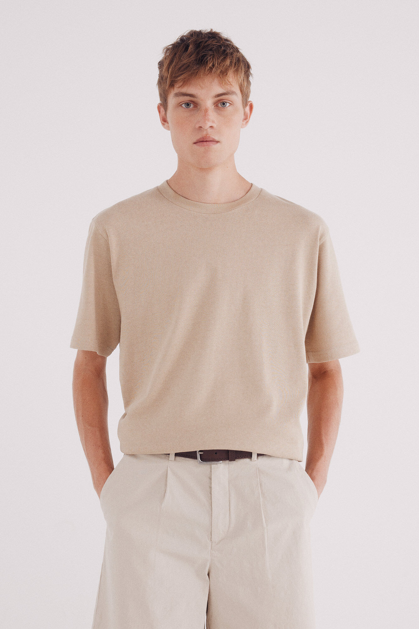 Springfield Textured T-shirt