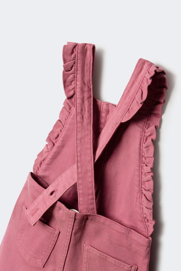 Springfield Kids Dugi kombinezon sa karnerima za devojčice Roze