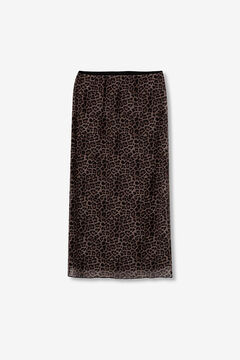 Tiffosi Young Falda midi animal print