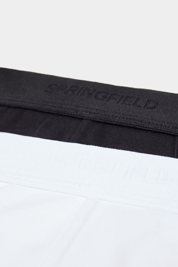 Springfield Pack of 2 essential cotton briefs natural