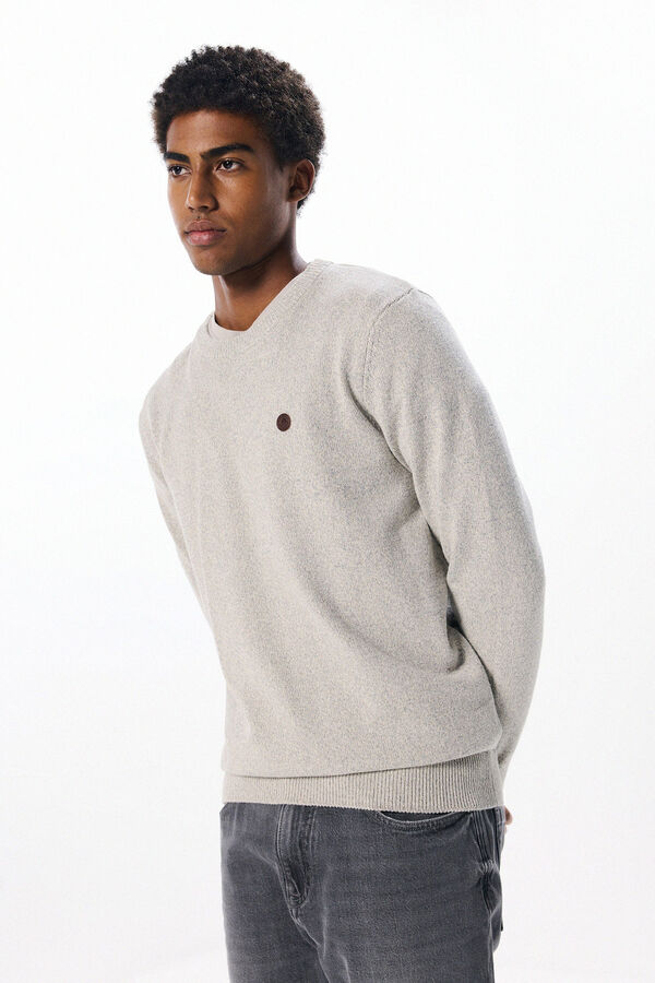 Springfield plain twisted jersey grey