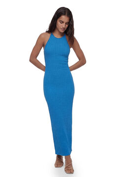 Koton Vestido largo cuello halter