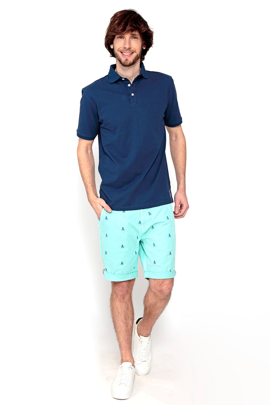 Polo piqué de manga corta