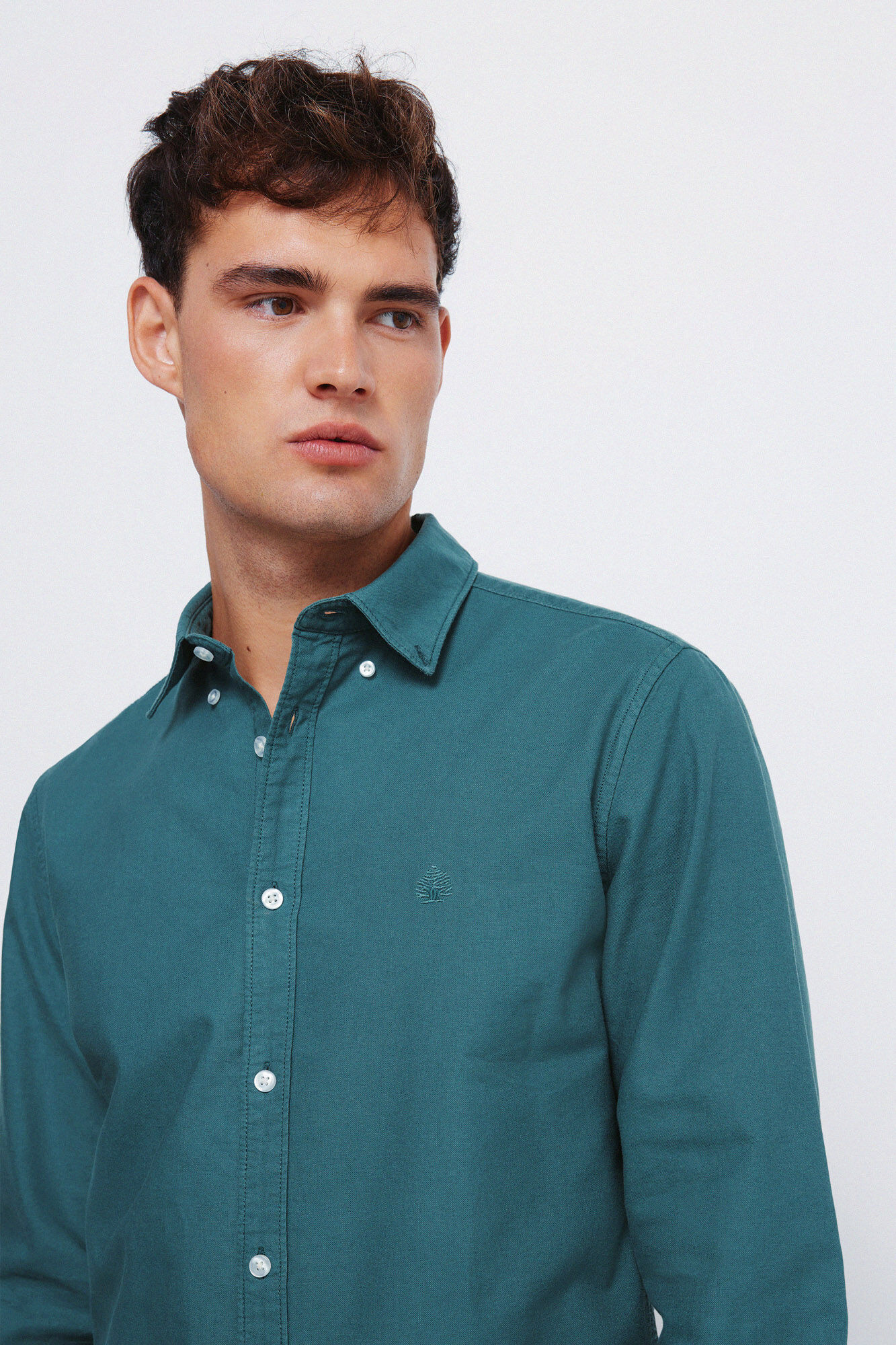 Springfield Garment dyed oxford shirt